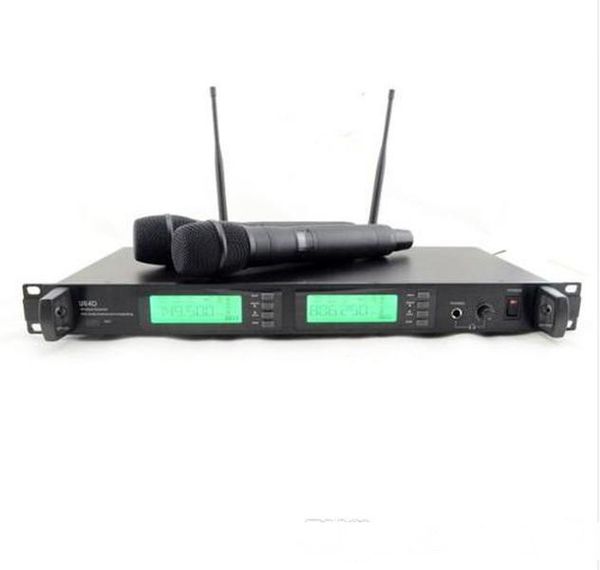 

ur24d professional uhf pll true diversity wireless microphone , dual wireless microphone llfa
