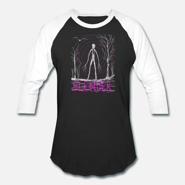 

жуткий slender man t shirt men customized 100% хлопок круглого ворота муж против морщин повседневной весны природного shirt
