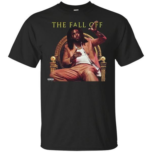 

j.cole album kod t - shirt the fall off rapper shirt black short men - women - youth vintage graphic tee shirt