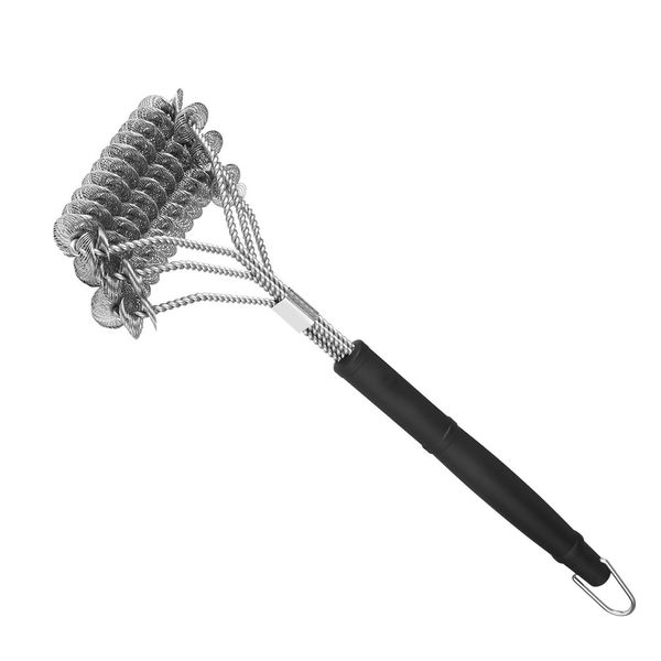 

18inch steel wire barbecue grill brush bbq grill cleaner safe bristles cleaning