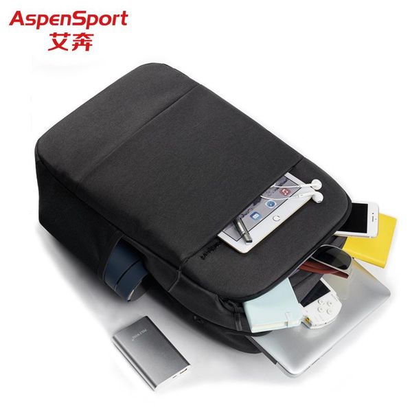 

designer-simple computer backpack men's backpack business travel bag fashion trend junior high school male and female student schoolbag