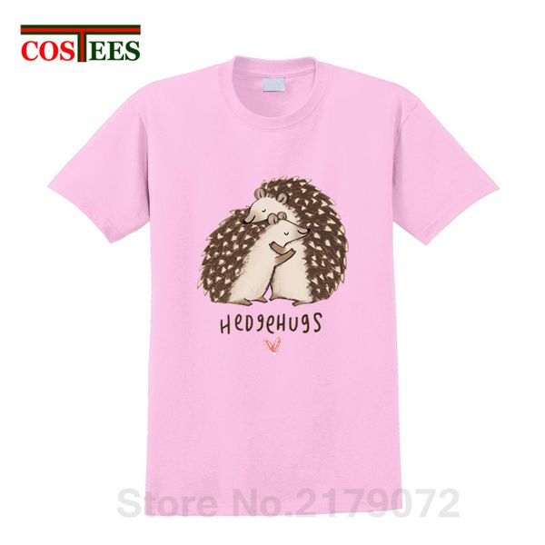 

funny hedgehugs t shirt men boyfriend birthday gift soft tee hedgehogs t-shirt hedgepigs teeshirt romance valentine heart tshirt