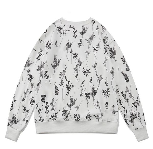

2020 autumn mens women hoodies with letters flowers fashion men sweatshirts spring pullover sweaters hoodie men clothing m-2xl, Black