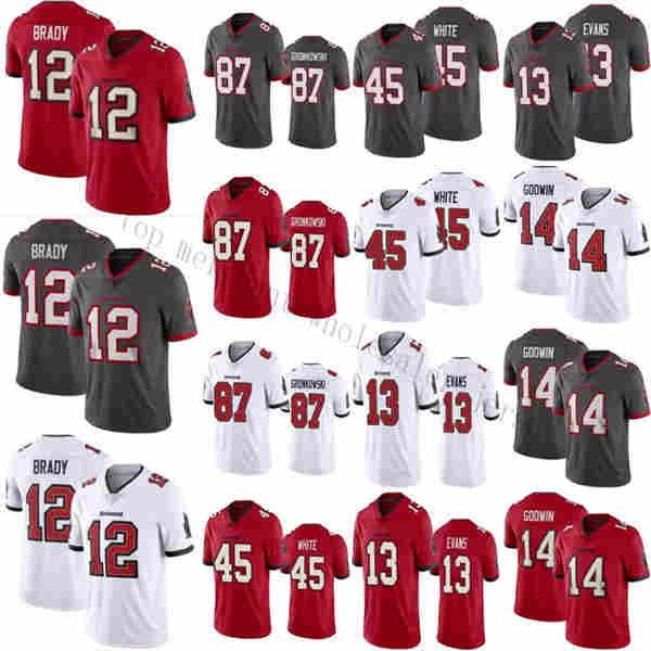 

том брэди роб гронкауски джерси tampa отсеки крис годвин пиратсв эванс девин белые мужчины джерси, Black;red