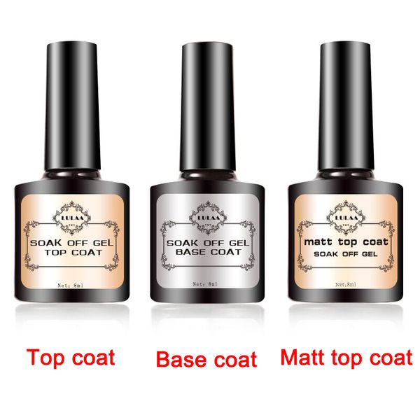 

nail gel primer polish varnish off + base coat foundation for uv design 8ml ldo99, Red;pink