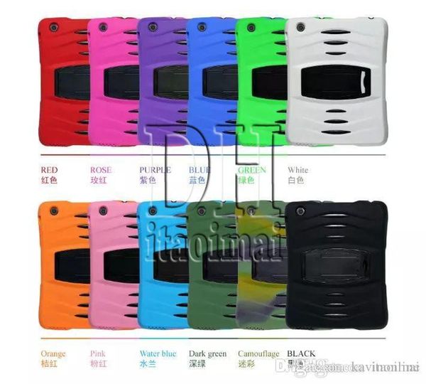 

cgjxs2 in 1 robot heavy duty dust shock proof with stand hang cover case for ipad 2 3 4 mini air hybrid holder