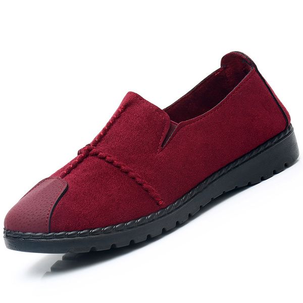 

new lazy one pedal casual women's single shoes breathable old beijing cloth shoes women's fashion flat bottom, Black