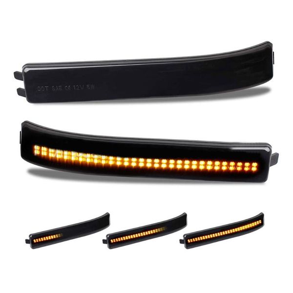 

2pcs led dynamic turn signal lamps blinker flowing side mirror indicator light for f-series f-150 f150 2009-2014 svt raptor