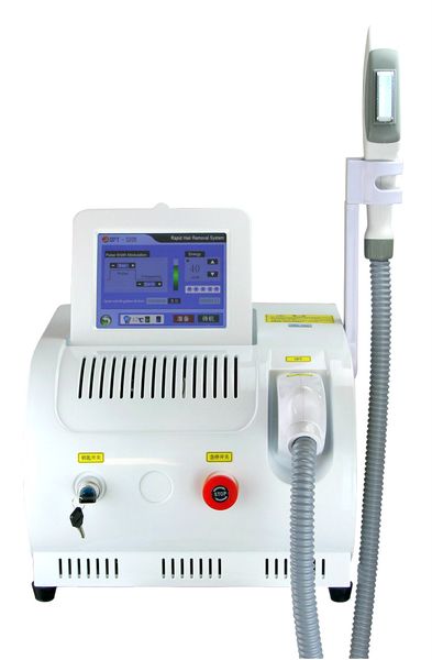 

opt shr ipl permanent hair removal elight skin rejuvenation two handles more than 100,000 s opt shr beauty machine, Black