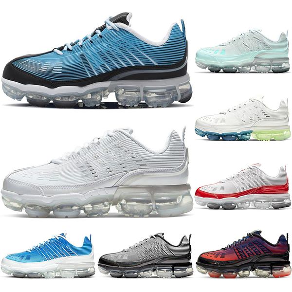 

new mens sneakers 360 running shoes triple white black metallic silver gradient upper varsity royal pink womens sports outdoor eur 36-45