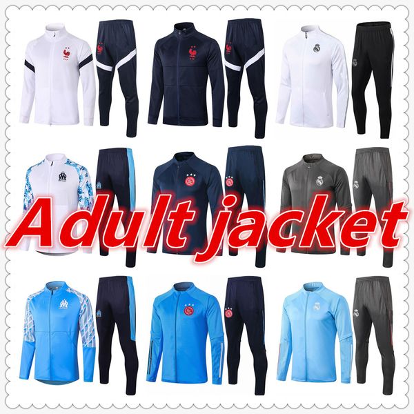 

mens designer jackets 2020 2021 men soccer tracksuit football training suit pants, Black