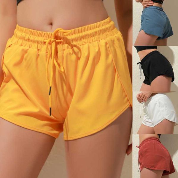 

summer exercise sport shorts women's sports short for women yoga shorts fitness workout push up gym women, White;red