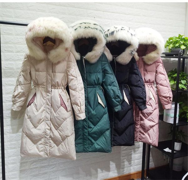 

hooded coat slim hooded fleece warm outerwear deisgner female clothing fashion solid color womens jackets winter long sleeves cotton, Black;brown