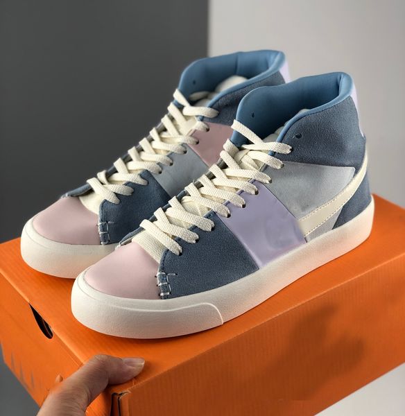 

2020 blazer royal easter qs stitching skateboard shoes casual easter outdoor sports sneakers size 36-45, White;red