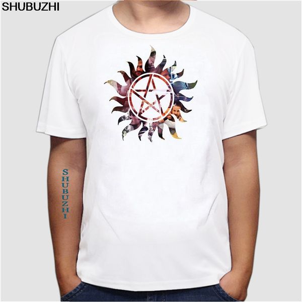 

fashion t shirt supernatural winchester bros saving people things new summer men 100% cotton short sleeve shirt hipster men