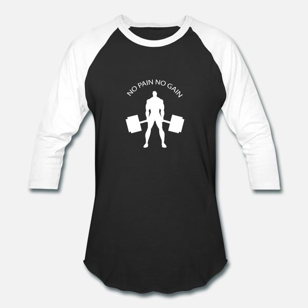 

no pain no gain t shirt men anti-wrinkle tee shirt size s-3xl clothing anti-wrinkle comical spring pattern shirt