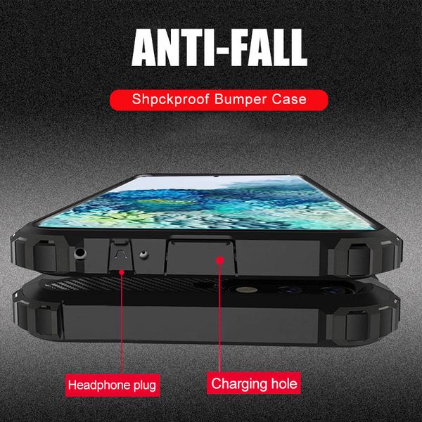 

luxury armor shockproof case for samsung galaxy a50 a70 a51 a71 a10 a20 a40 s8 s9 s10 plus s10e note 8 9 10 pro silicone case