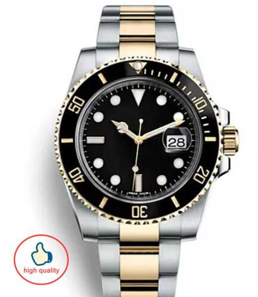 

ceramic bezel mens automatic watches luxury swiss watch with logo waterproof, Slivery;brown