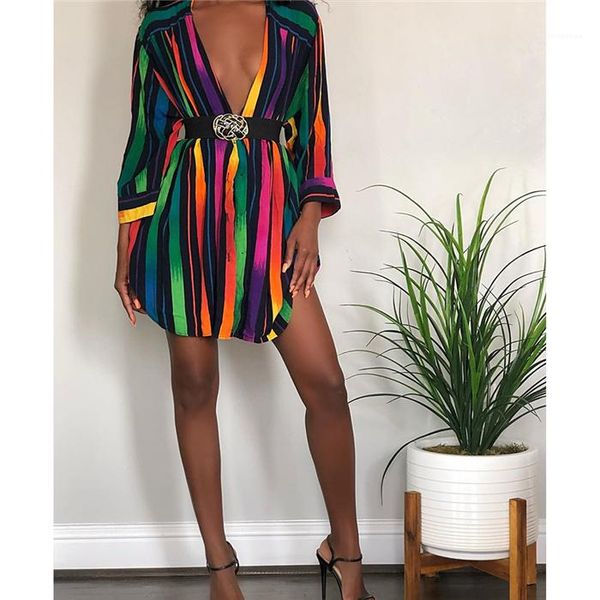 

конструктор футболок платья отворотом neck с длинным рукавом цветочные печати женщины одежда мода стиль повседневная одежда женщин summer lu, White