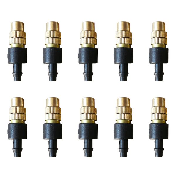 

garden irrigation atomizing sprayer copper nozzle sprinkler head for 4/7mm hose