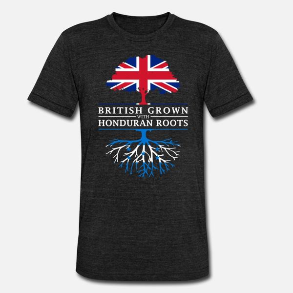 

british grown with honduran roots honduras design t shirt men printed cotton size s-3xl trend fitness funny casual spring standard shirt