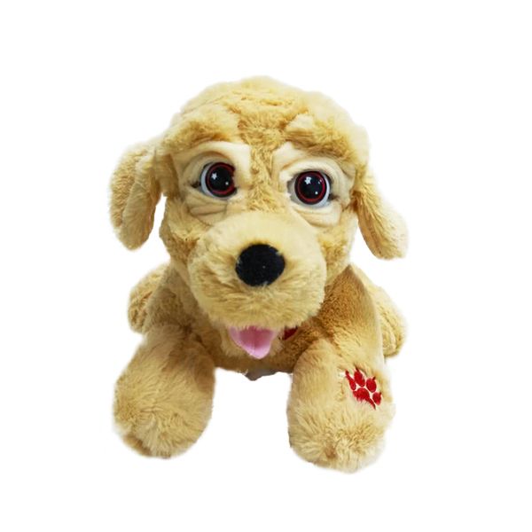 

2020 new product smart simulation electric teddy dog children plush voice activated dog called command dog electronic pet toy