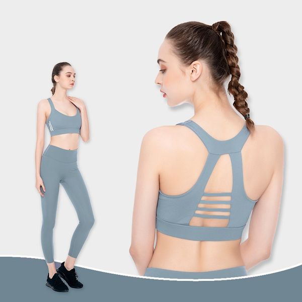 

seamless yoga set women fitness clothing high waist women gym leggings tights padded push-up sports bra sports sets ropade mujer, White;red