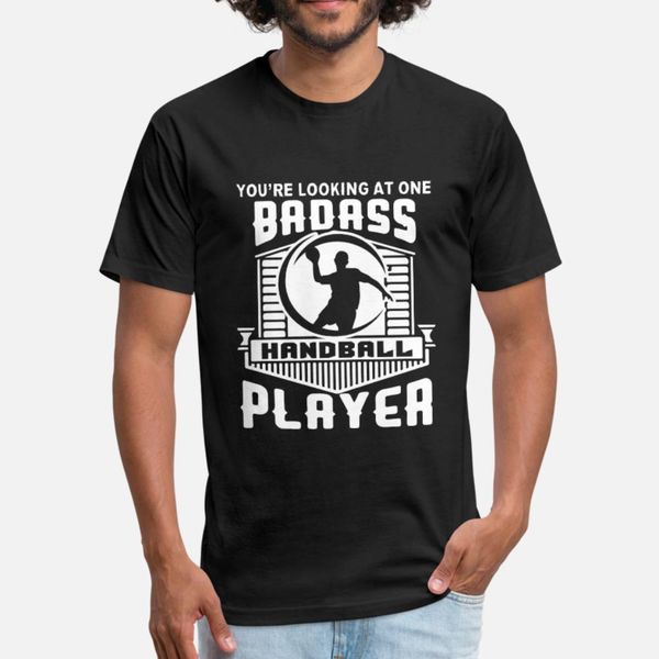 

handball t shirt men custom short sleeve o-neck letter cute basic spring autumn cool shirt