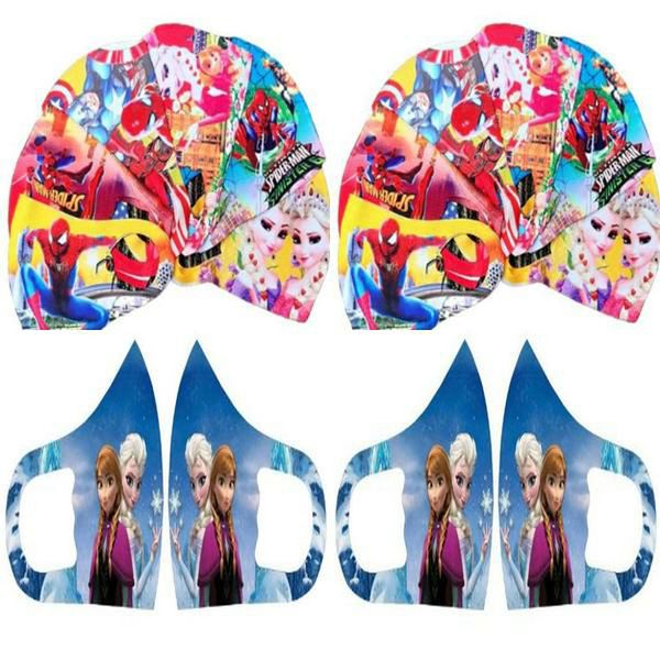 

mask face mask face mouth cover nose washable stretch cloth cartoon kids mask protection reusable face character dhl mbhqr hwjh, Black