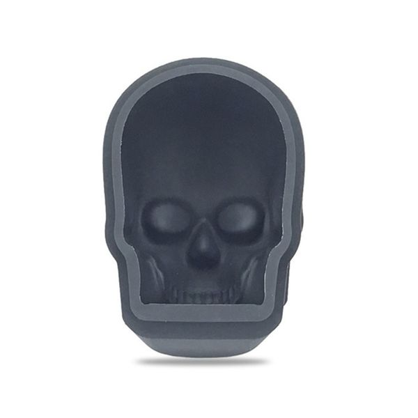 

cocktails 3d food grade silicone beverages ice cube tray flexible skull