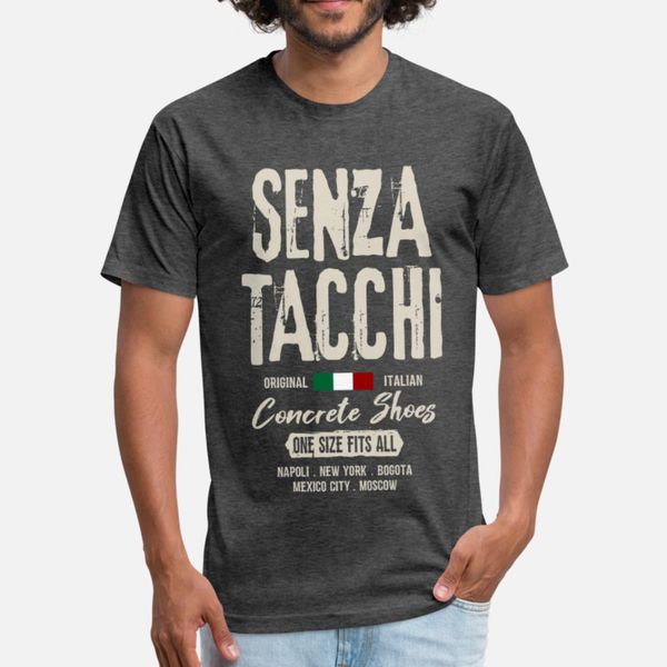 

senza tacchi original italian concrete shoes t shirt men designs short sleeve s-xxxl costume interesting comfortable spring pattern shirt