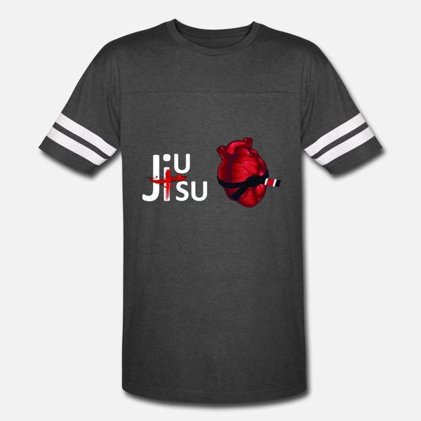

jiu jitsu heart t shirt men personalized 100% cotton s-3xl leisure anti-wrinkle humor summer pattern shirt