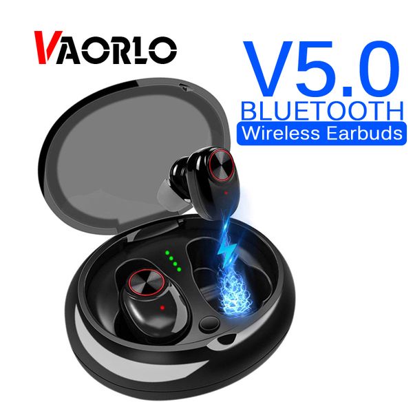 

tws bluetooth 5.0 earphones true wireless earbuds stereo earpiece bluetooth headphone 5.0 headset waterproof with charging box