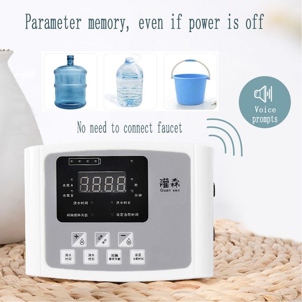 

pump timer greenhouse automatic watering system garden plant patio practical