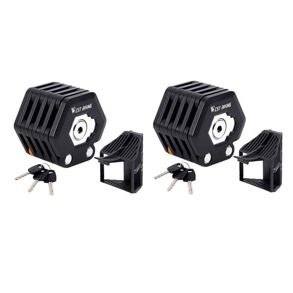 

2pcs велосипед защита от угона цепь блокировки мотоциклы складного hamburg замок