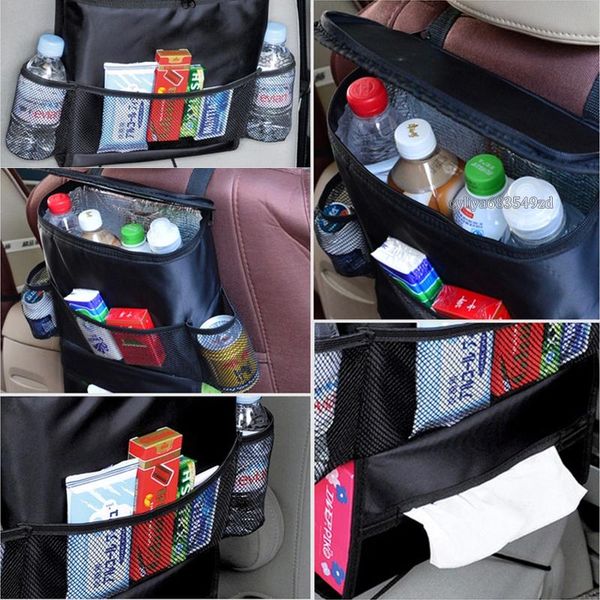 

cgjxswholesale auto back car seat organizer holder multi -pocket travel storage hanging bag h210758