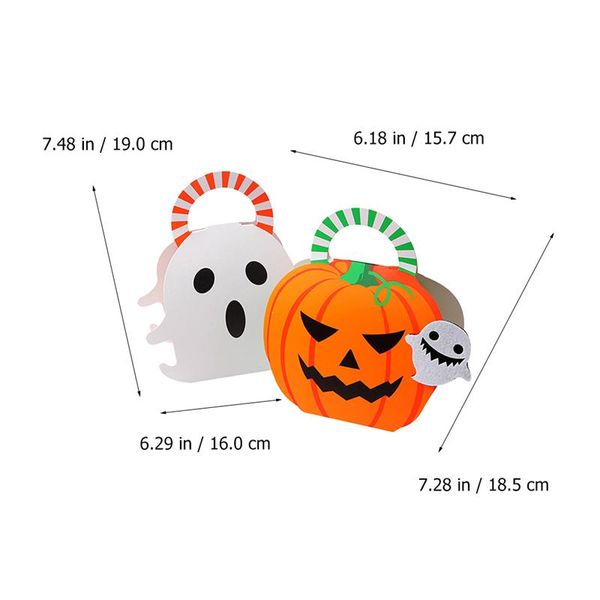 

10/20pcs delicate gift bags creative halloween gift candy wrapping bag pouches random style