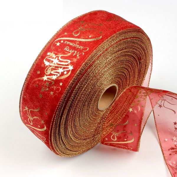 

6.3*200cm christmas decorations for home ribbons party supply xmas bow ribbon high-grade christmas decorations for home navidad