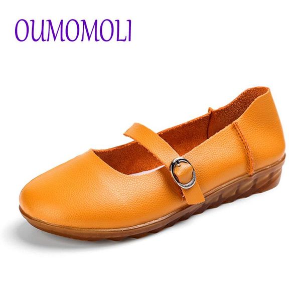 

women flat shoes plus size split leather soft bottom 2020 summer flat shoes woman leisure mothers q804, Black