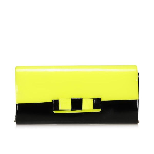 

flo 3 may08r0006 yellow women 's hand bag polaris
