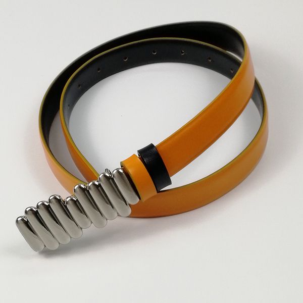 

designer belts for women 2020 both side genuine leather belt ceinture femme 2020 jeans cummerbunds, Black;brown