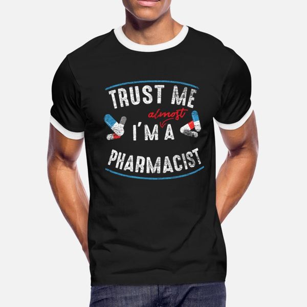 

pharmacist trust t shirt men knitted tee shirt s-xxxl kawaii fit casual summer style cool shirt