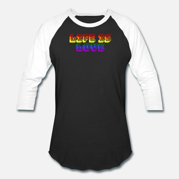 

lgbt gay pride rainbow life is love csd t shirt men customized 100% cotton o-neck novelty famous basic spring original shirt