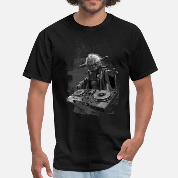 

yoda dj party t shirt men sunlight 100% cotton size s-3xl formal sunlight casual spring autumn pattern shirt