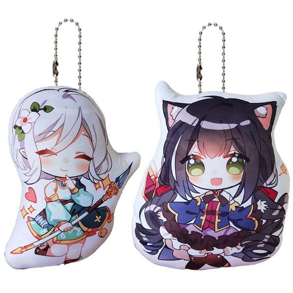 

12 cm аниме принцесса connect re: погружение eustiana von астрея kokkoro косплей мультфильм брелок сумка подвеска брелок подарки, Silver