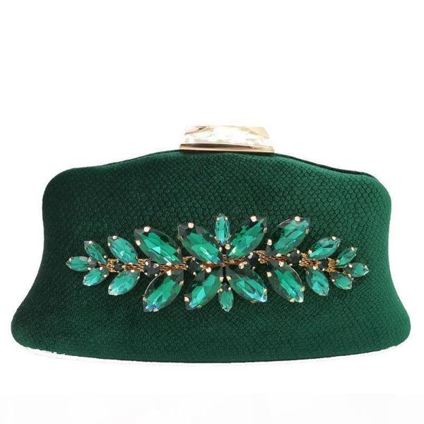 

designer-johnature new banquet velour evening bags fashion women clutch bag solid color with diamond party lady luxury bag shoulder