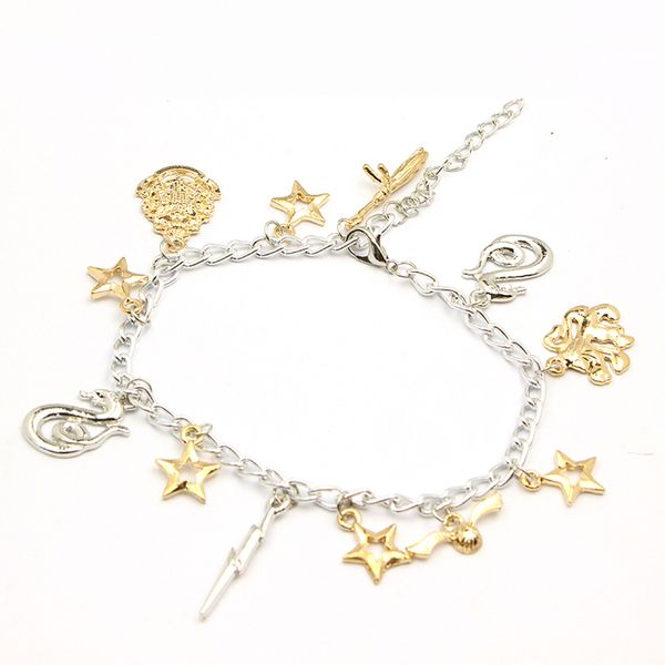 

charm bracelets fashion quidditch bracelet golden snitch slytherin school custom wholesale, Golden;silver