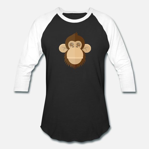 

brown monkey funny t shirt men customized cotton s-xxxl unique anti-wrinkle comical summer style original shirt