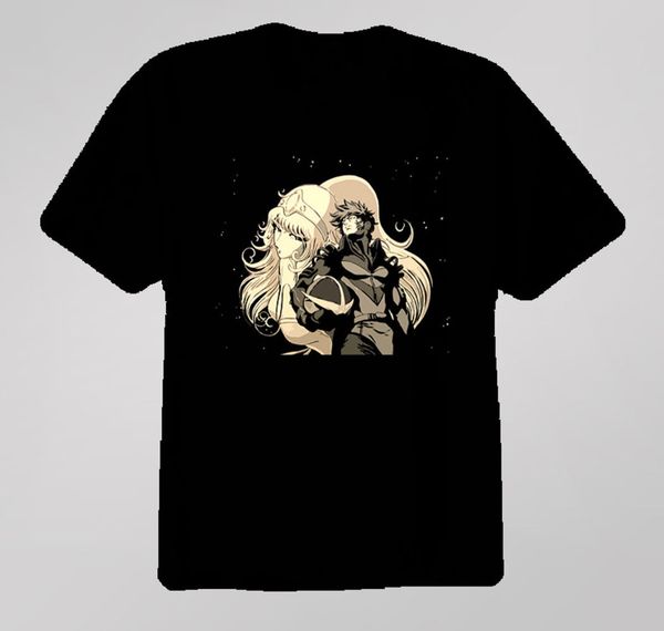 

cool daft punk intersella 5555 t shirt streetwear funny print clothing hip- mans t-shirt tees