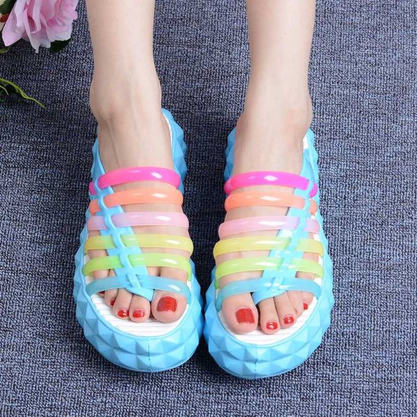 

летний слайды мультфильм женщины slippersthick bottom beach главная тапочки скольжения на слайде сандалии обувь боте вьетнамки женские санда, Black